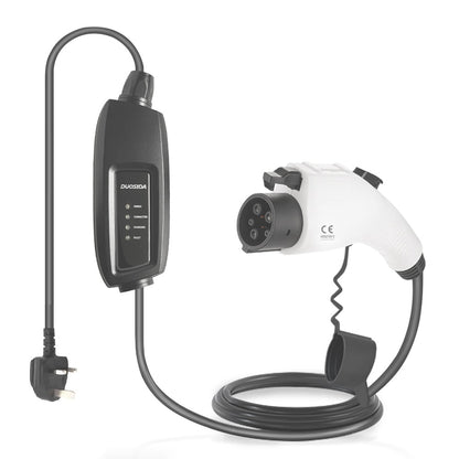 Type 1 | IE/UK Household Plugin | Duosida | EV Charging Cable