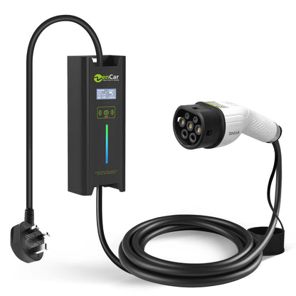 Granny Cable | Type 2 | UK/IE Household EV Plugin Touchscreen