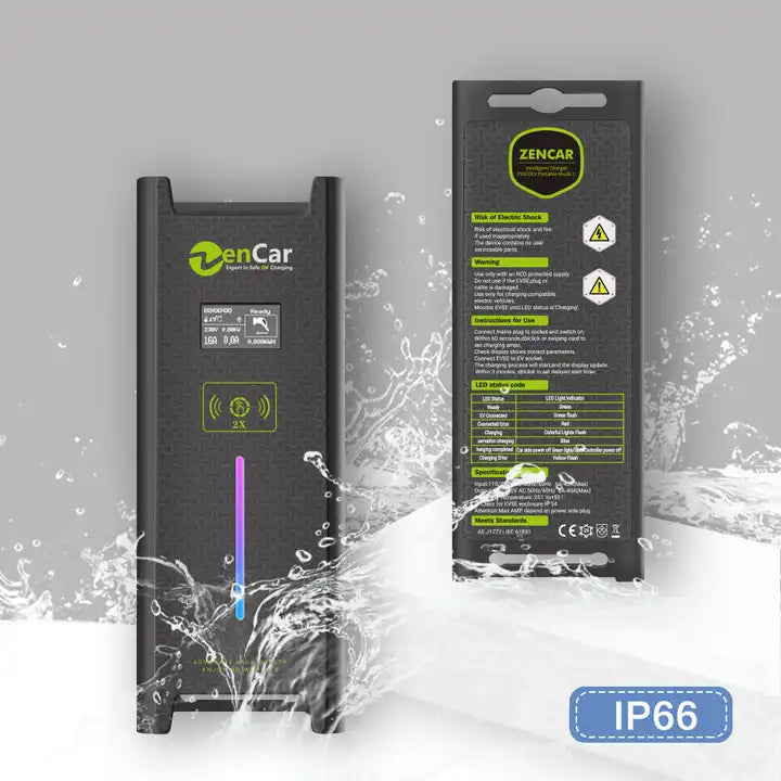 Type 1 | UK/IE Household EV Plugin Charger Touchscreen